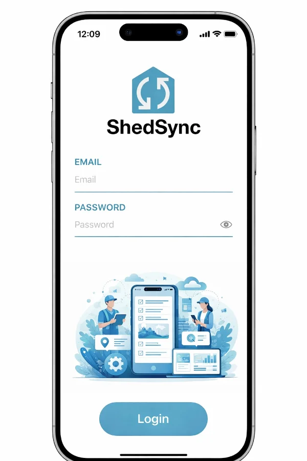 ShedSync - Phone Screenshot